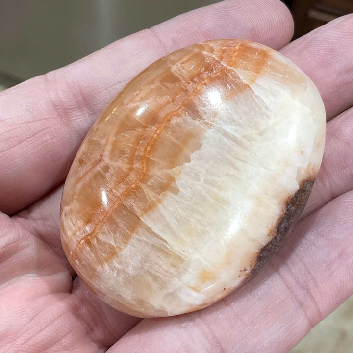 Pink Banded Calcite Hearts and Palms