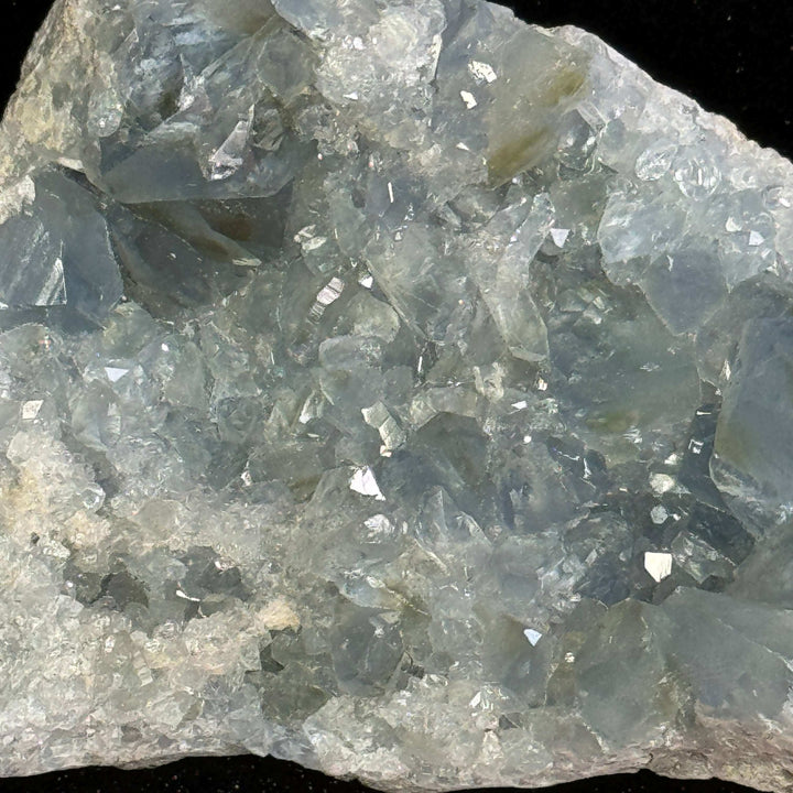 Natural Blue Celestite Crystal Specimen