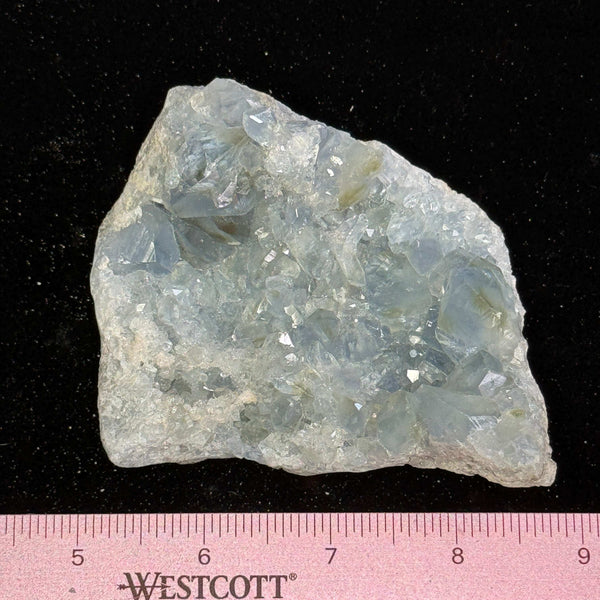 Natural Blue Celestite Crystal Specimen