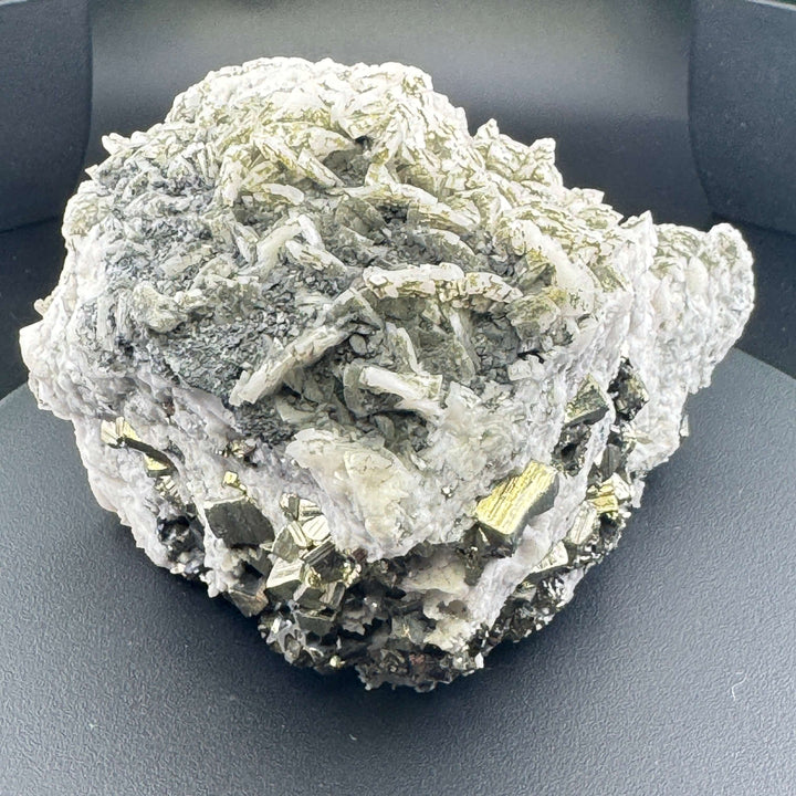 Manganese-bearing Dolomite w/ Pyrite -Durango, Mexico