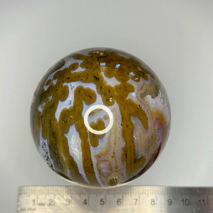 Polished Agate Sphere -70mm