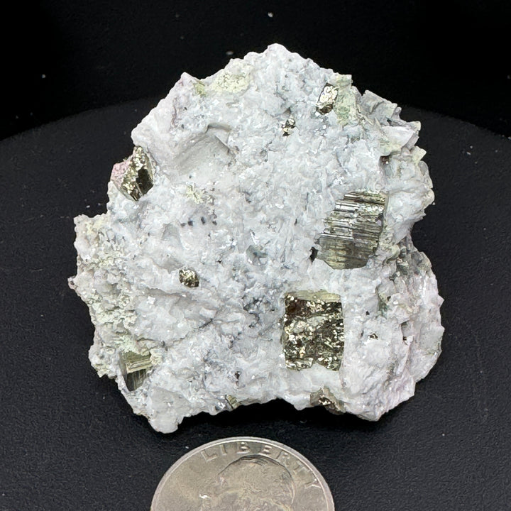 Manganese-bearing Dolomite w/Pyrite -Durango, Mexico