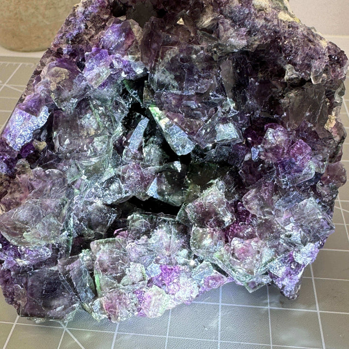 Fluorite, Okorusu Mine, Otjiwarongo, Namibia