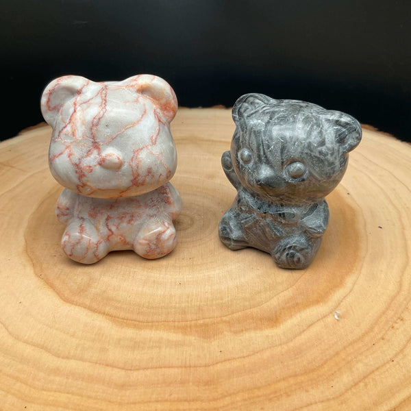 Bear Natural Crystal Carving