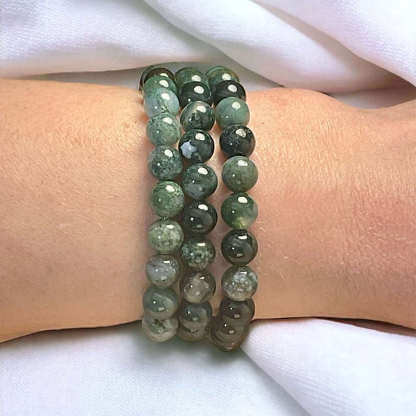 HQ Bracelets - Moss Agate