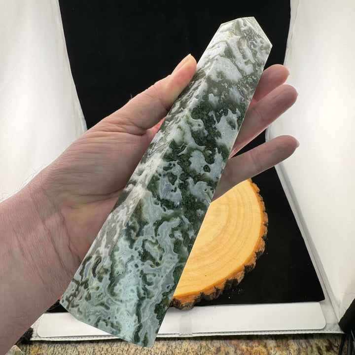 Moss Agate Tower/Point