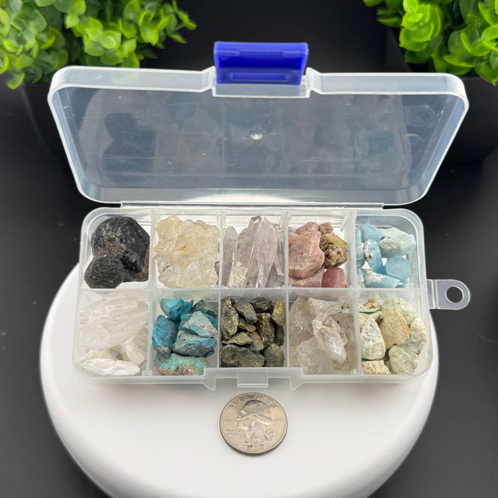 Mixed Mexican Minerals - Case Included