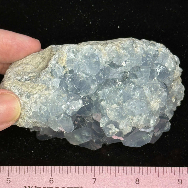 Natural Blue Celestite Crystal Specimen