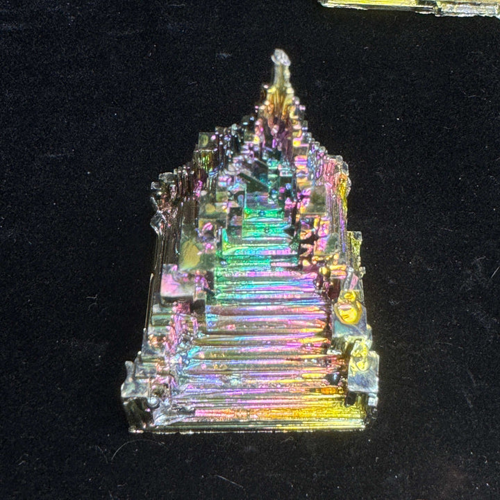 Bismuth Crystal Specimen Formation (Lab Formed)