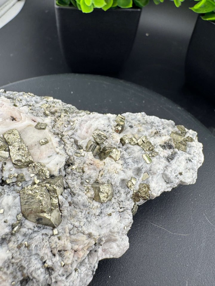 Sphalerite Pyrite Calcite Specimen - San Antonio Mine, Mexico