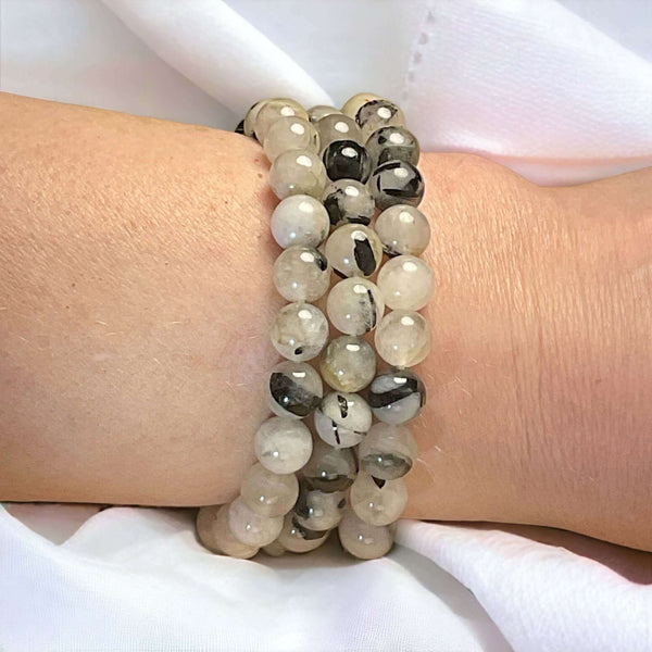 HQ Bracelets -Tourmalated Quartz