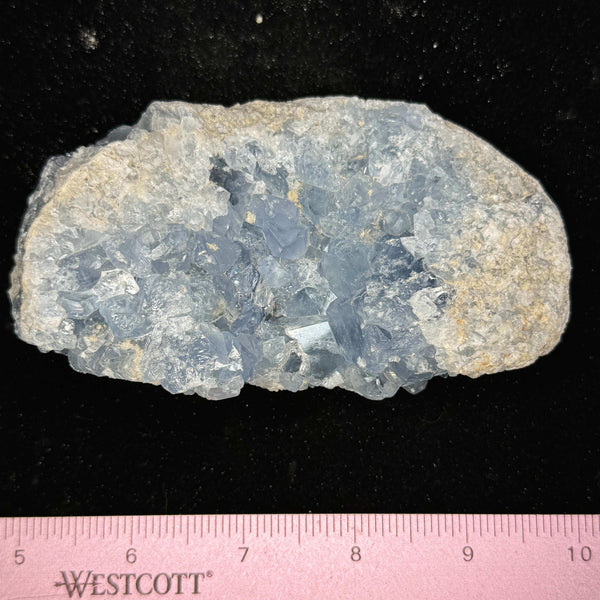 Natural Blue Celestite Crystal Specimen