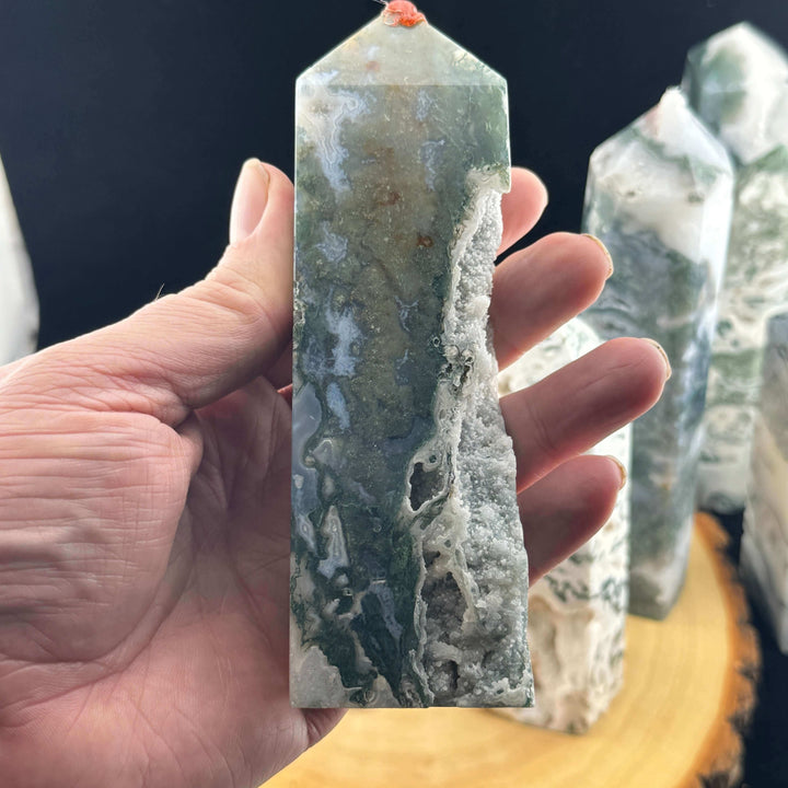 Moss Agate Tower/Point