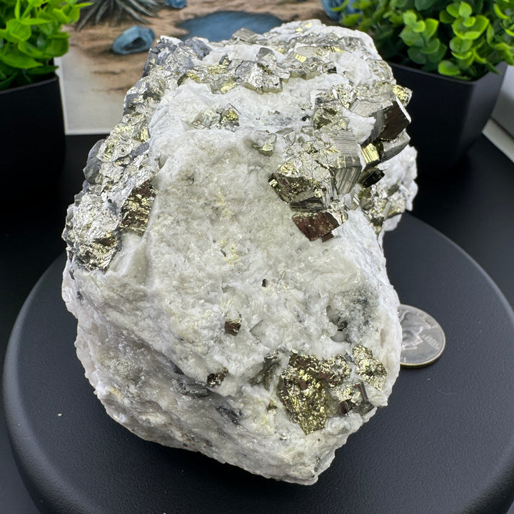 Manganese-bearing Dolomite w/ Pyrite -Durango, Mexico