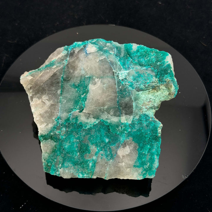 Quartz w/ Dioptase - Namibia