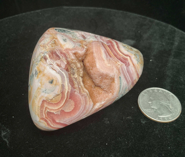 Polished Rhodochrosite Crystal Free Form