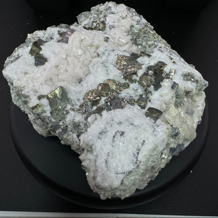 Manganese-bearing Dolomite w/ Pyrite -Durango, Mexico