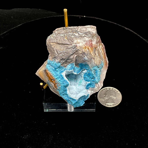 Shattuckite with Chrysocolla Specimen - Namibia