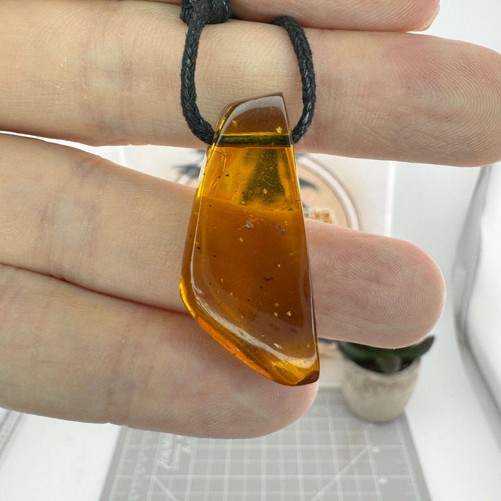 Chiapas Amber Pendant