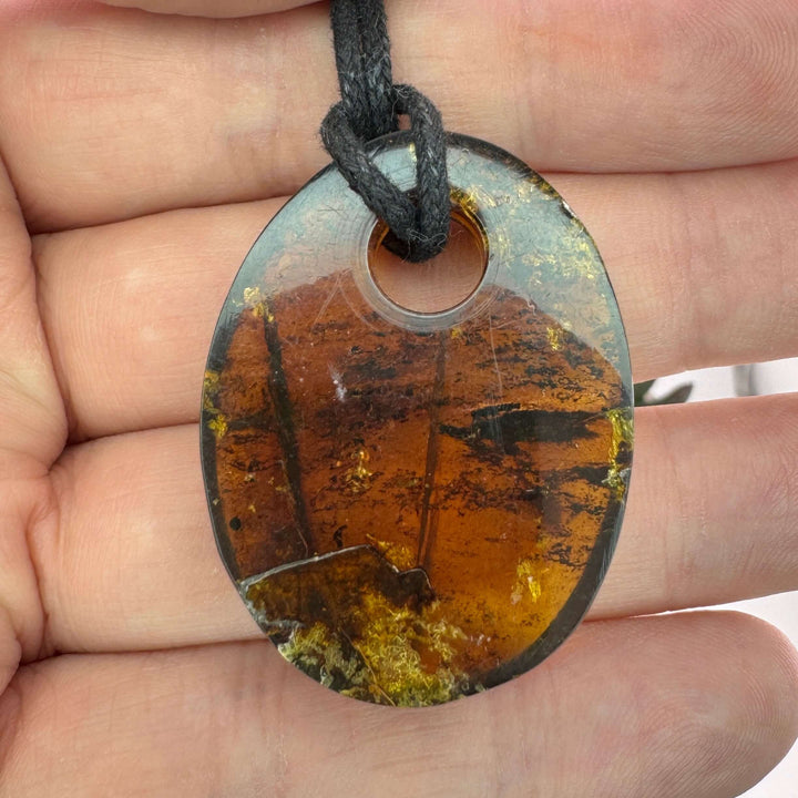 Chiapas Amber Pendant