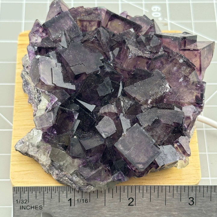 Fluorite, Okorusu Mine, Otjiwarongo, Namibia