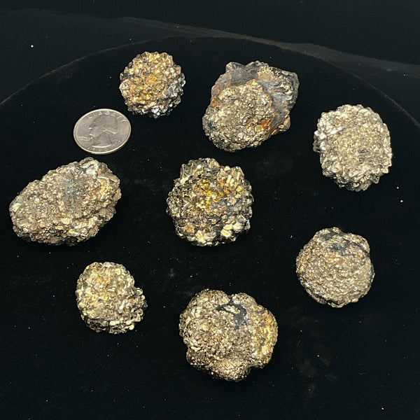 Pyrite after Marcasite Nodule - White Sands, Egypt