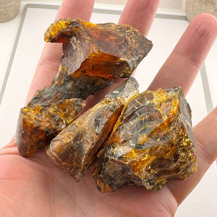 0.9 lb Rough Chiapas Amber - Chiapas, Mexico