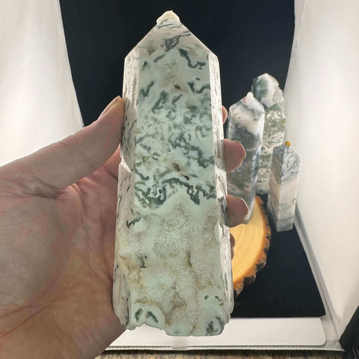 Moss Agate Tower/Point