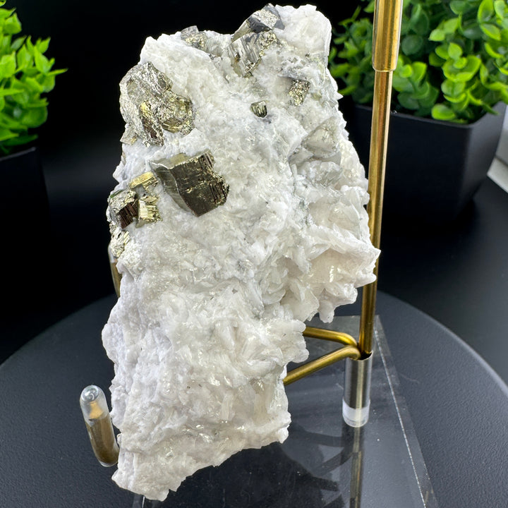 Manganese-bearing Dolomite w/ Pyrite -Durango, Mexico