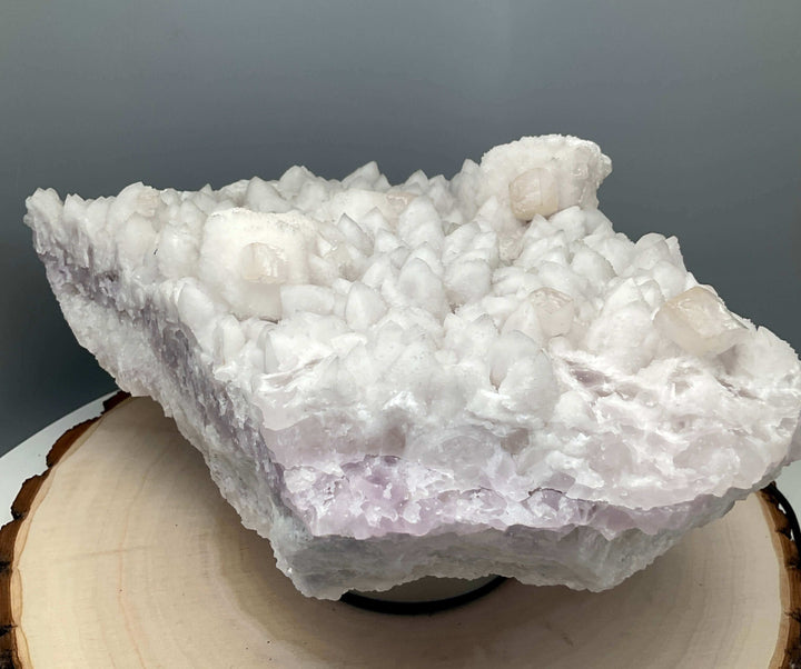 Guanajuato Dolomite with Amethyst and Calcite Specimen