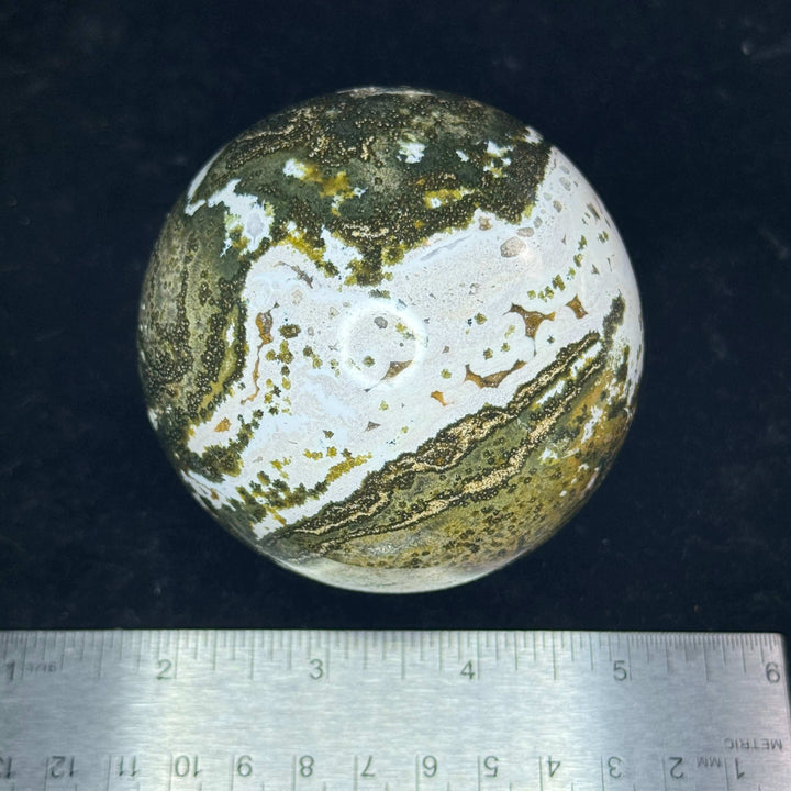 Ocean Jasper Polished Sphere - Veinless