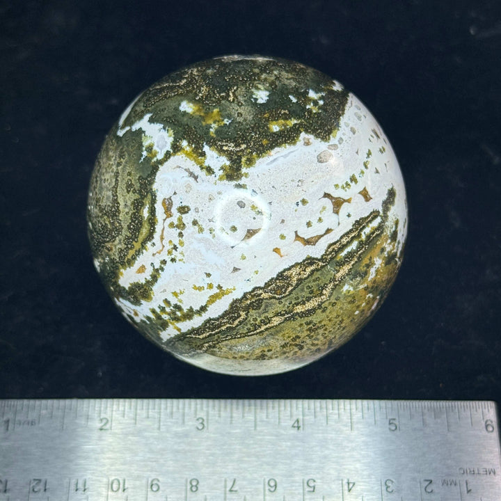 Ocean Jasper Polished Sphere - Veinless