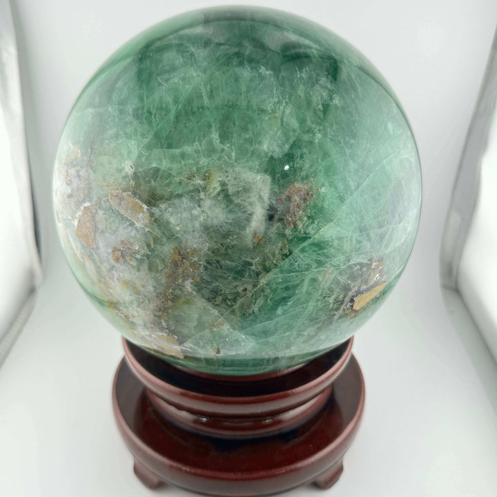 Green Fluorite Crystal Sphere / Crystal Ball - 200mm