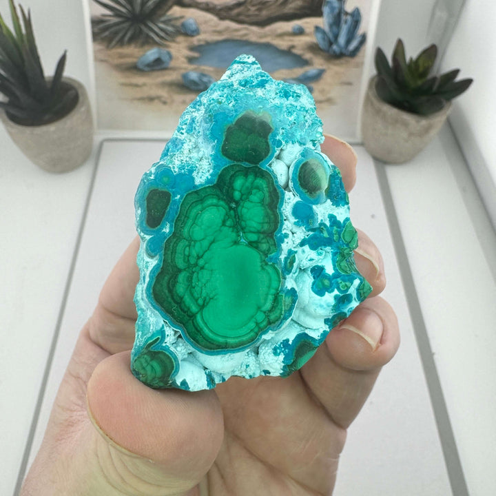 Chrysocolla and Malachite - DRC