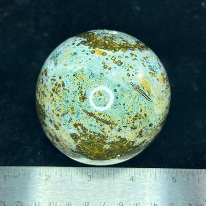 Ocean Jasper Polished Sphere - Veinless