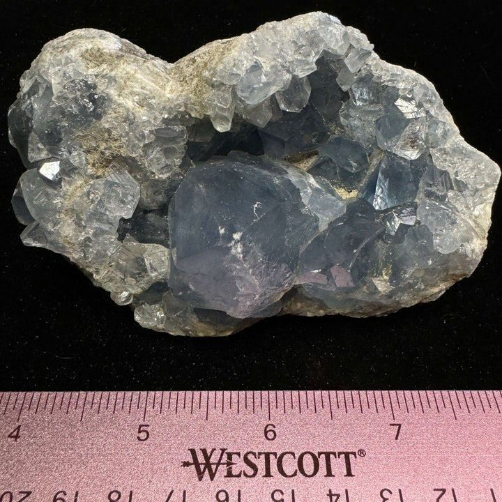 Natural Blue Celestite Crystal Specimen