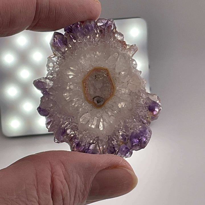 Amethyst Stalactite Slice