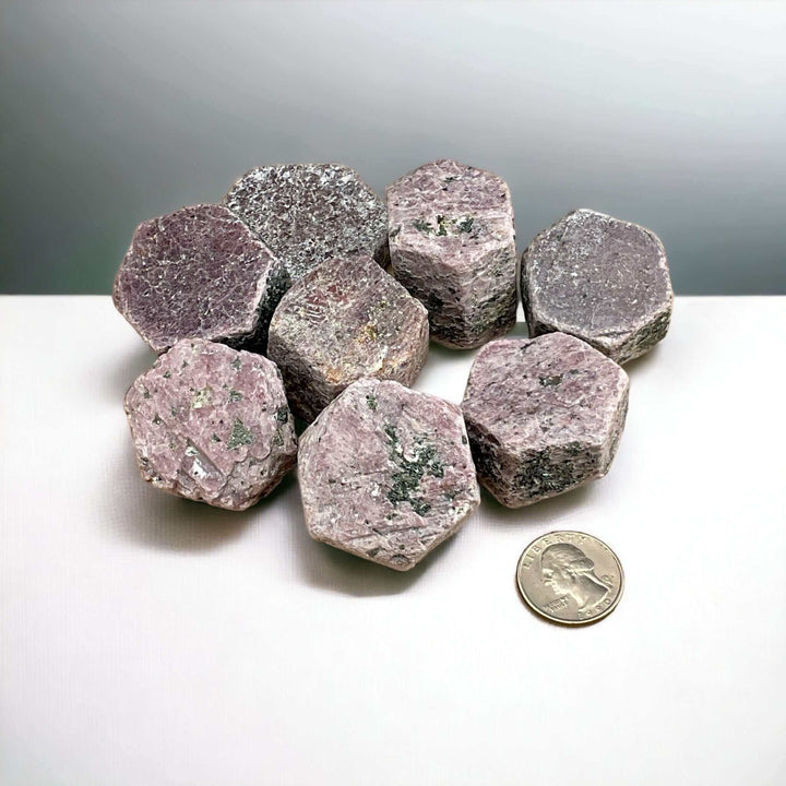 Natural Hexagonal Ruby Corundum w/ Record keepers