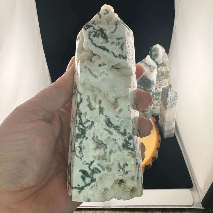 Moss Agate Tower/Point