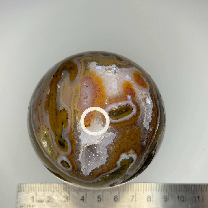 Polished Agate Sphere -70mm