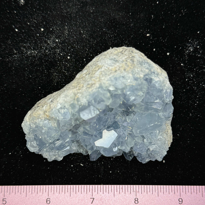 Natural Blue Celestite Crystal Specimen