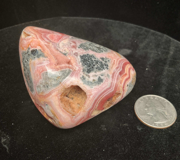 Polished Rhodochrosite Crystal Free Form