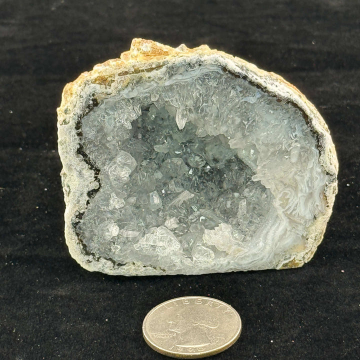 Trancas Geode Cut Base with Polished Face