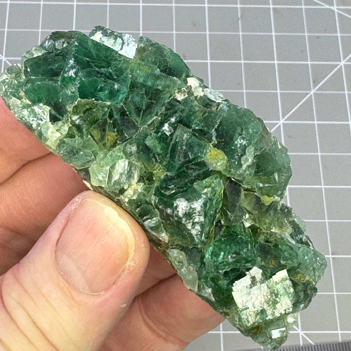 Fluorite, Okorusu Mine, Otjiwarongo, Namibia