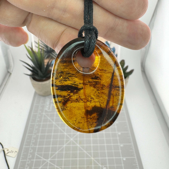 Chiapas Amber Pendant