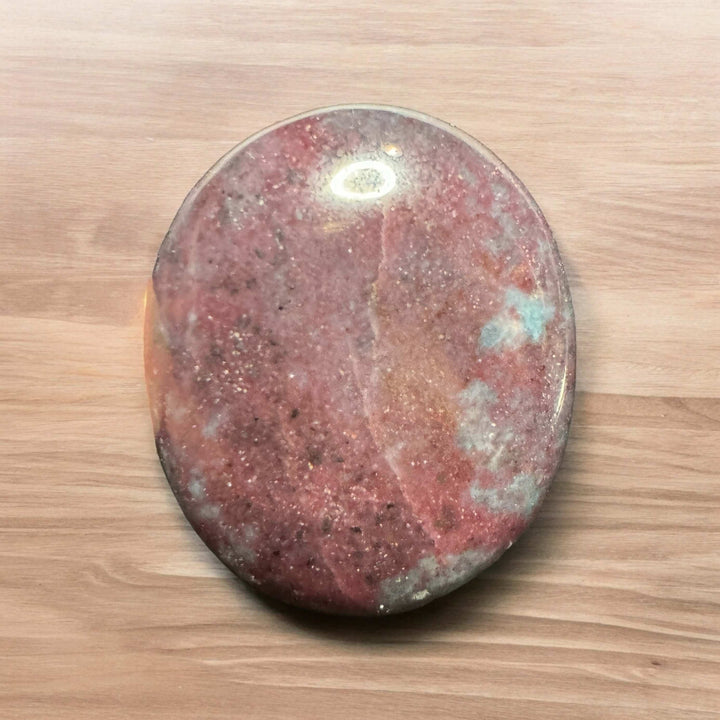 Ruby in Kyanite Palm Stone / Soapstone