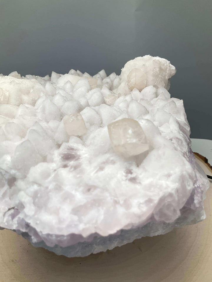 Guanajuato Dolomite with Amethyst and Calcite Specimen