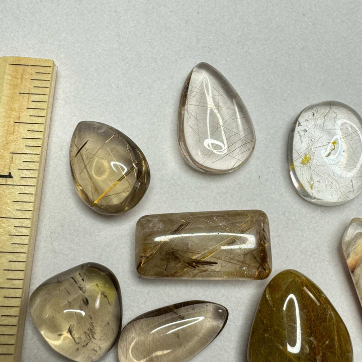 19pc Rutile Pendant Bundle - Not Drilled