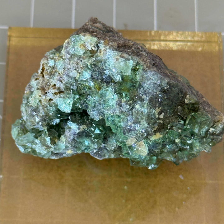 Fluorite, Okorusu Mine, Otjiwarongo, Namibia