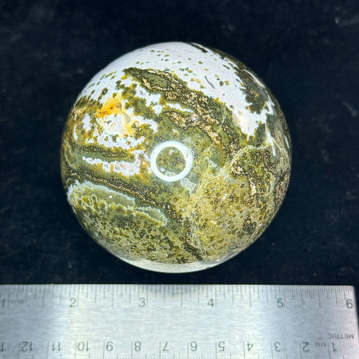 Ocean Jasper Polished Sphere - Veinless